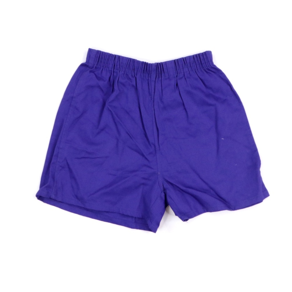 NOS 70s Sanforized CottonShorts Purple Adult Small
